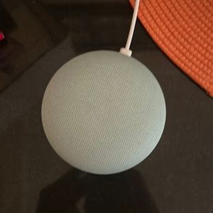 Teal Google Home Mini